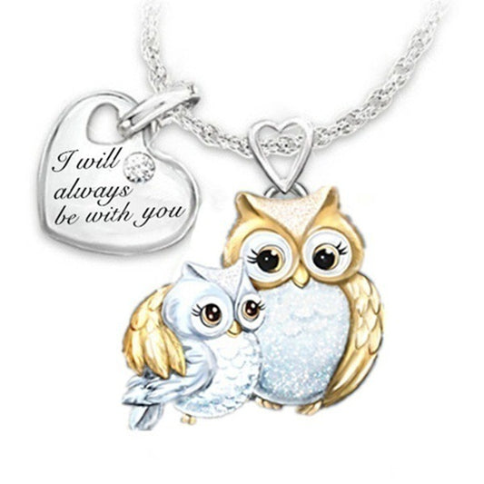 Owl Pendant Animal Necklace Jewelry | I Will Always Be With You - yourmomsclosetboutiq