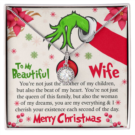 Christmas Gift for Wife – To My Beautiful Wife You're Not Just The Mother of my Children, CZ Cushion - yourmomsclosetboutiq