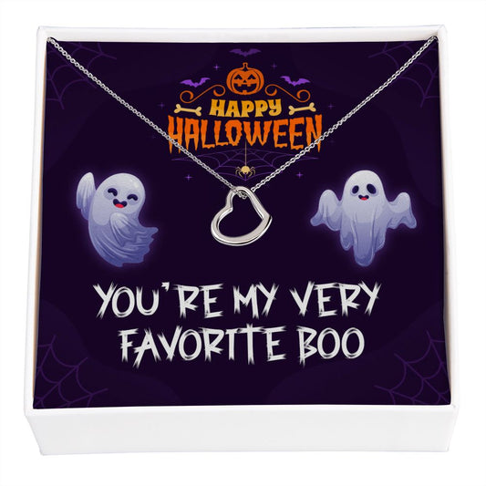 Halloween Gift for Wife - You're my very favorite Boo, Delicate Heart - yourmomsclosetboutiq
